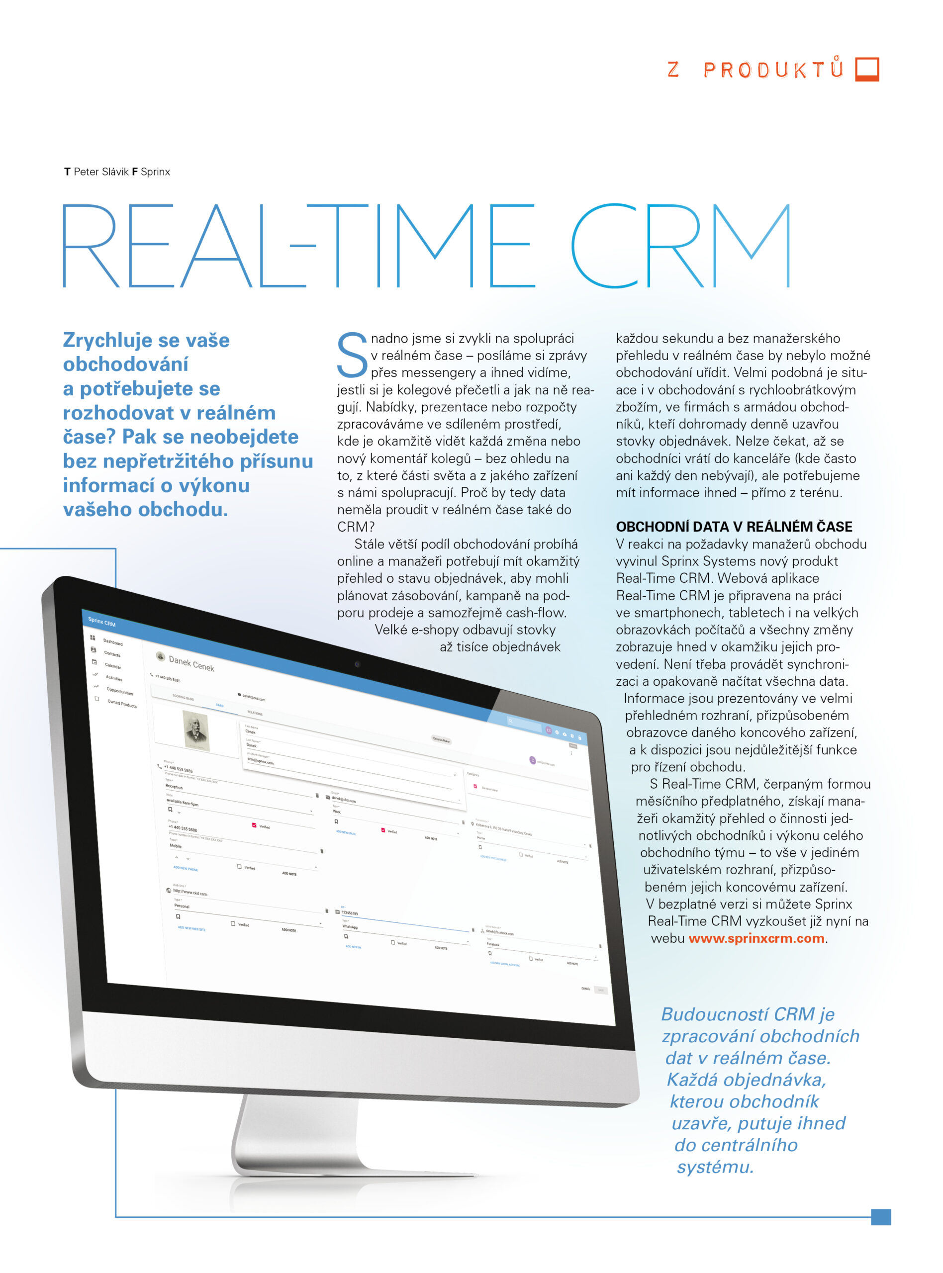 real time crm