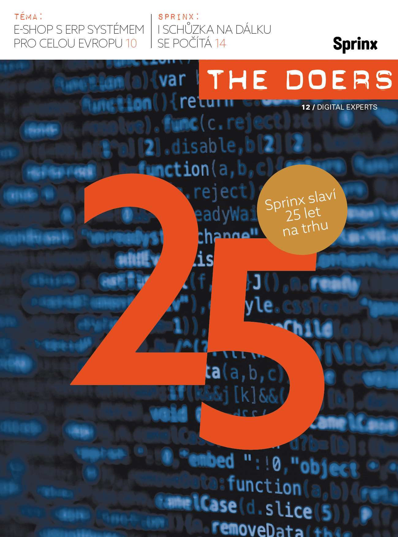 25. narozeniny Sprinx - magazín The Doers Digital Experts